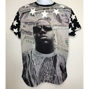 Maxi Milian NOTORIOUS B.I.G Designer Shirt Size Large